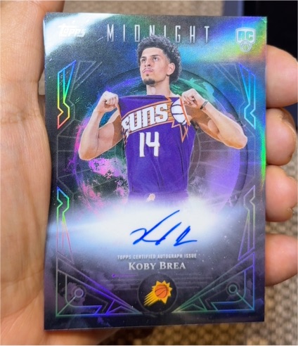2025-26 Topps Midnight #MSR-KB Koby Brea — front