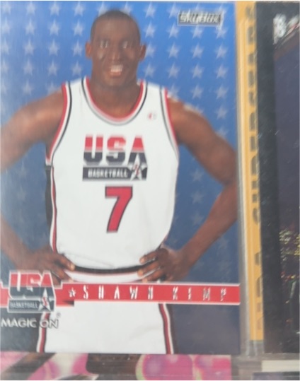 1994 Skybox USA Basketball #7 Shawn Kemp — front