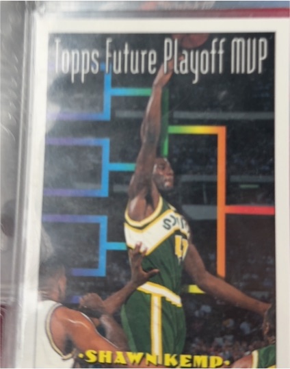 1993-94 Topps #202 Shawn Kemp Future Playoff MVP — front