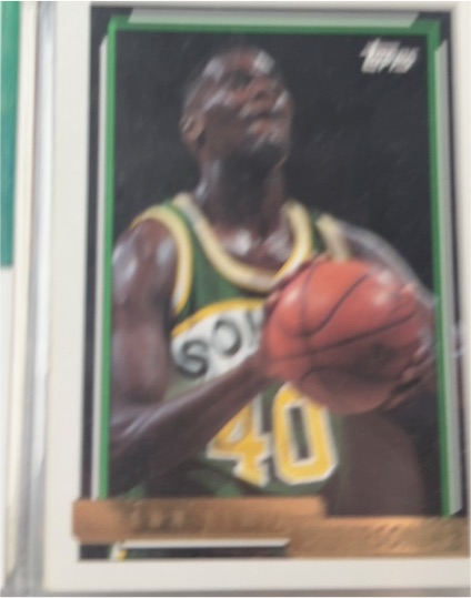 1992-93 Topps Gold #267 Shawn Kemp — front