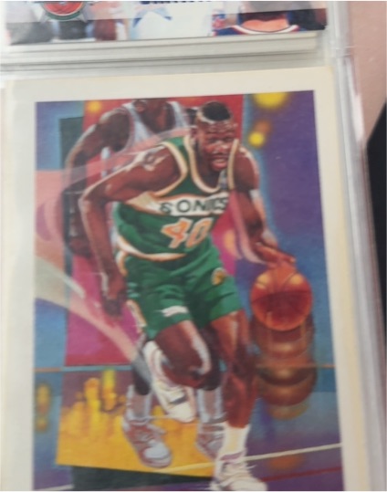 1991-92 Hoops #527 Shawn Kemp — front