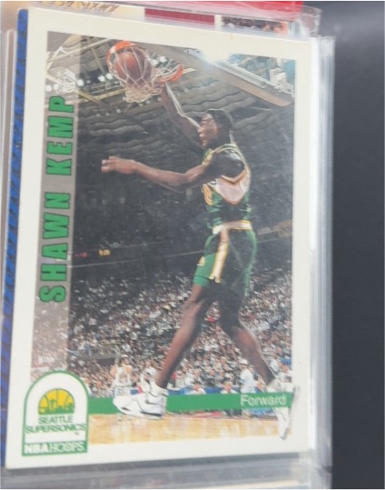 1991 NBA Hoops #200 Shawn Kemp — front