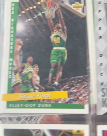 1993-94 Upper Deck #251 Shawn Kemp — front