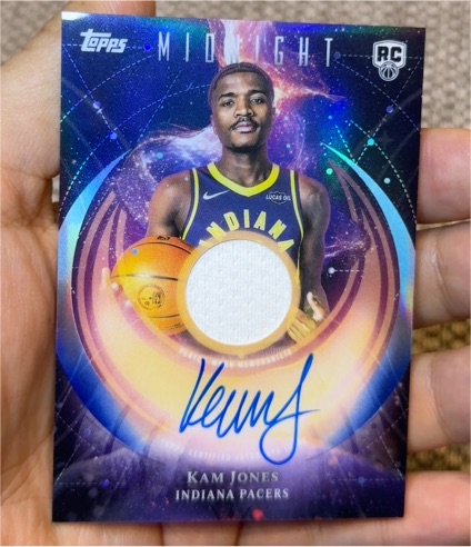 2025-26 Topps Midnight #RJA-KJO Kam Jones — front
