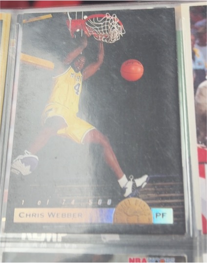 1993 Classic LP1 Chris Webber — front