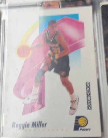 1991-92 SkyBox #114 Reggie Miller — front