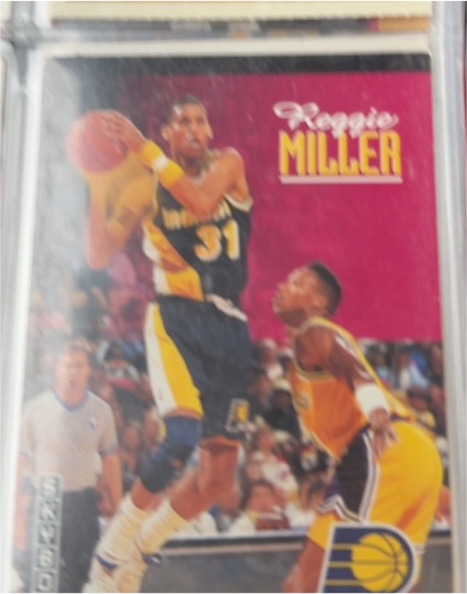 1992 SkyBox #97 Reggie Miller — front
