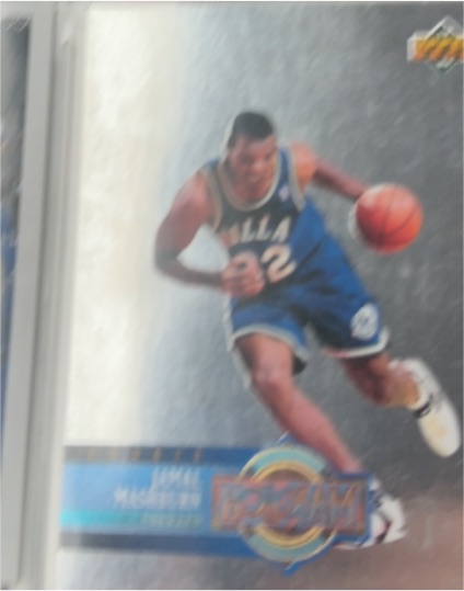 1993-94 Upper Deck Holojam #H31 Jamal Mashburn — front
