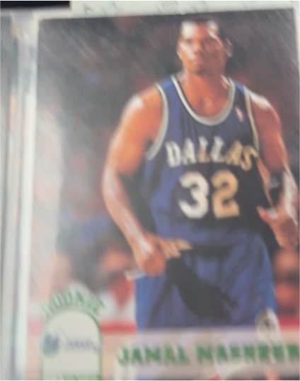 1993-94 NBA Hoops #323 Jamal Mashburn — front