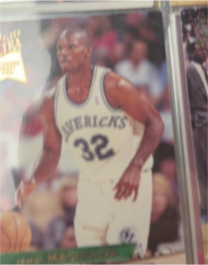 1993-94 Fleer Ultra #235 Jamal Mashburn — front
