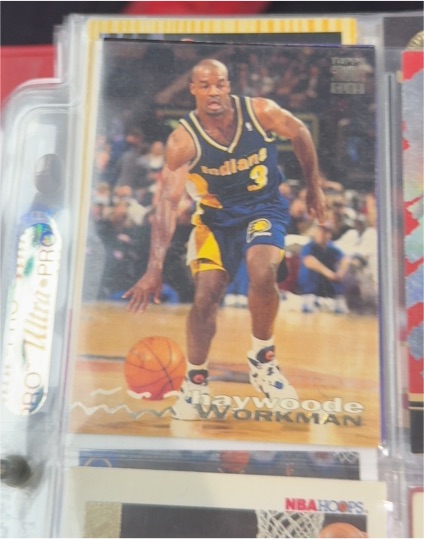 1993-94 Topps Stadium Club #236 Haywoode Workman — front