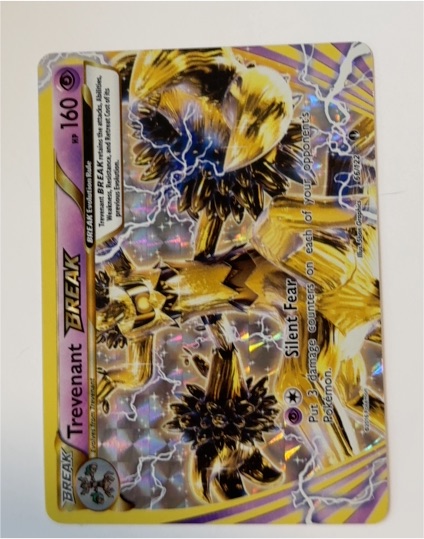 2016 Pokémon XY BREAKpoint #66 Trevenant BREAK — front