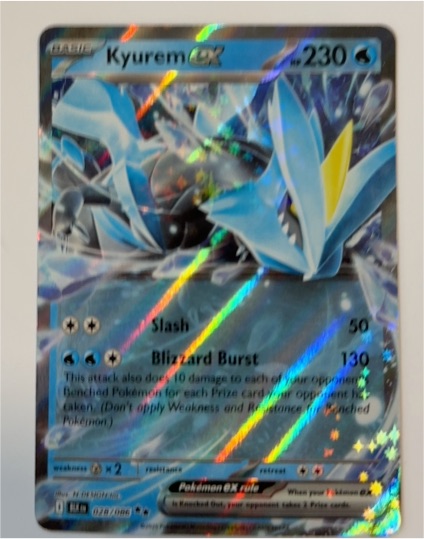 2025 Pokémon TCG #028 Kyurem EX — front
