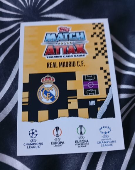 2020-21 Topps Match Attax UEFA Champions League Team Badge #REA1 Real Madrid CF — front