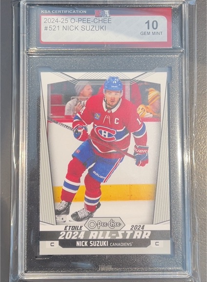 2024-25 O-Pee-Chee #521 Nick Suzuki — front