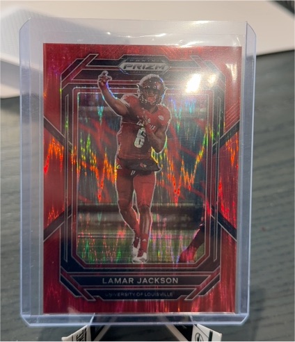 2023 Panini Prizm Draft Picks #67 Lamar Jackson — front