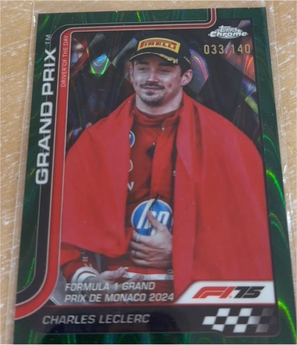2024 Topps Chrome F1 #033 Charles Leclerc — front