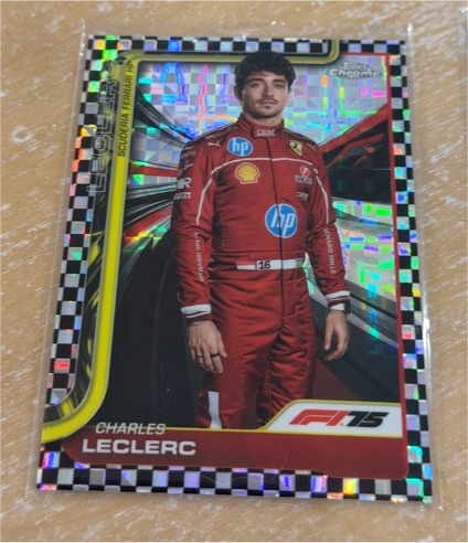 2025 Topps Chrome Formula 1 #3 Charles Leclerc — front