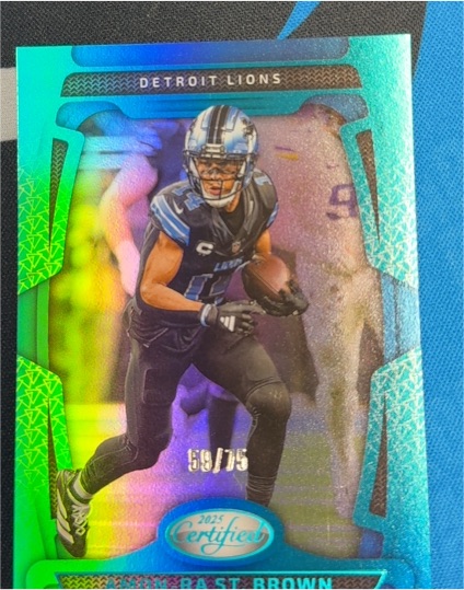2025 Panini Certified #33 Amon-Ra St. Brown — front