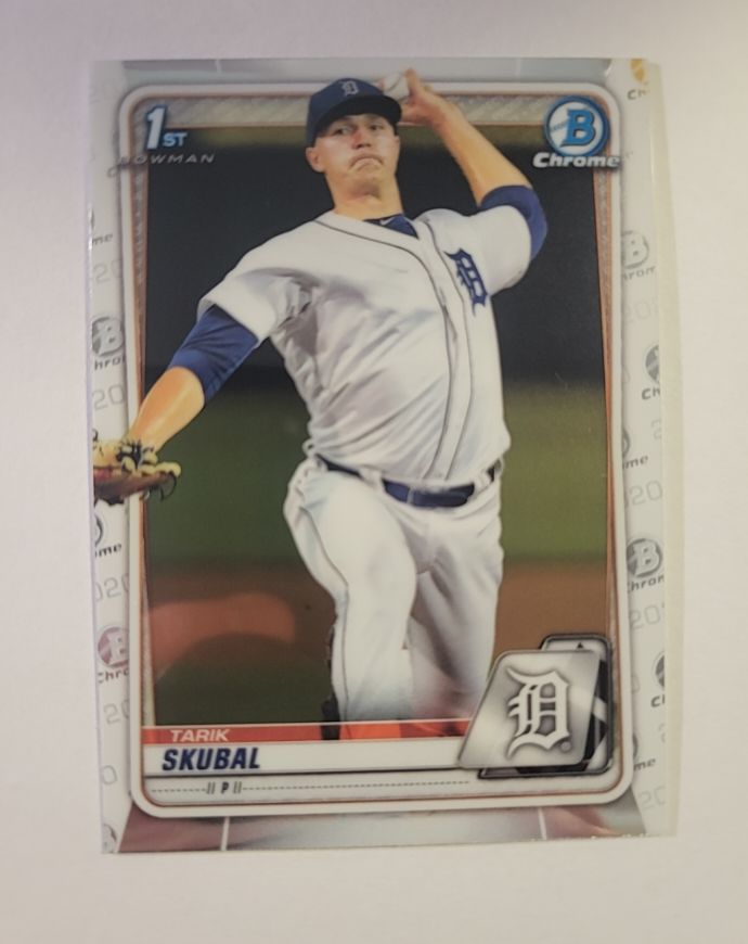 2020 Bowman Chrome Prospects #BCP-108 Tarik Skubal — front