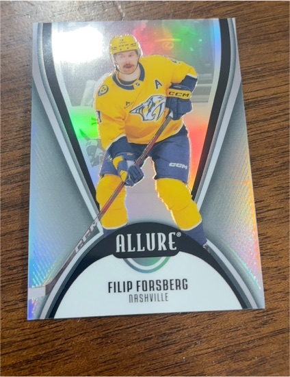 2025-26 Upper Deck Allure #22 Filip Forsberg — front