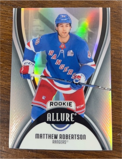 2025-26 Upper Deck Allure #113 Matthew Robertson — front