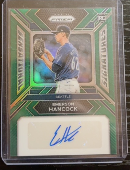 2024 Panini Prizm Sensational Signatures #SS-EH Emerson Hancock — front