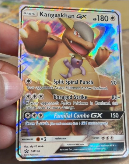 2019 Pokémon SM188 Kangaskhan GX — front