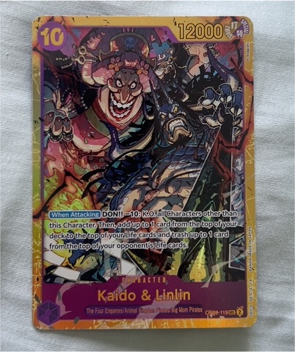 2023 One Piece Card Game OP08-119 Kaido & Linlin — front