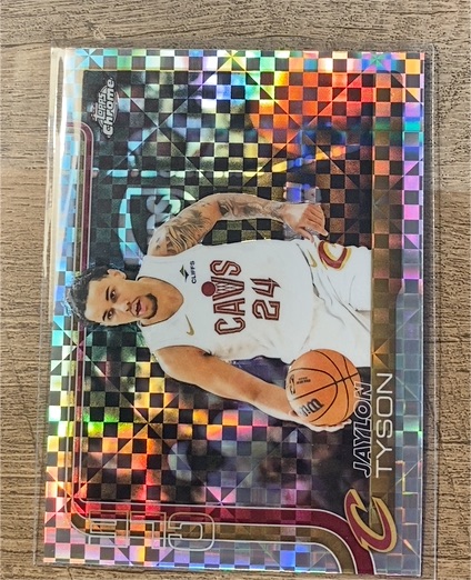 2025-26 Topps Chrome #50 Jaylon Tyson — front