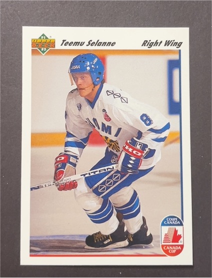 1991-92 Upper Deck #21 Teemu Selanne — front