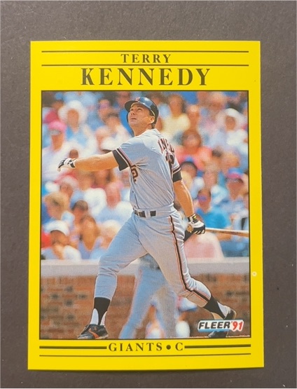 1991 Fleer #263 Terry Kennedy — front