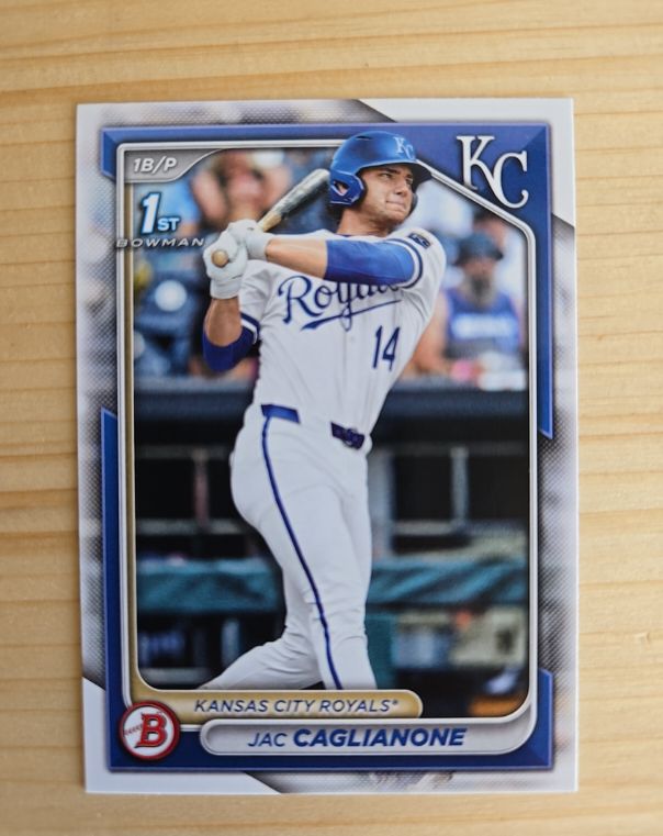 2024 Bowman Draft #BD-8 Jac Caglianone — front