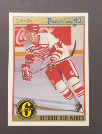 1992 O-Pee-Chee Premier #163 Gerard Gallant — front
