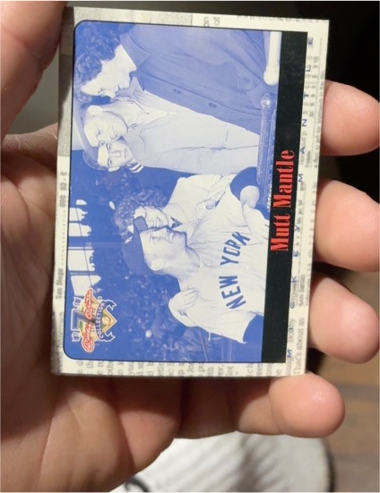 1997 Scoreboard #32 Mickey Mantle — front