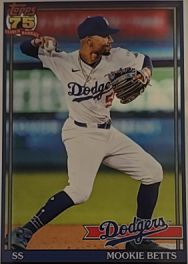 2026 Topps Series 1 #T91-21 Mookie Betts — front