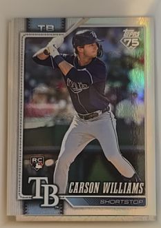 2026 Topps Series 1 #25 Carson Williams — front
