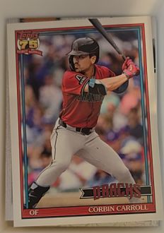 2026 Topps Series 1 #T91-58 Corbin Carroll — front