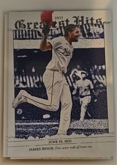 2026 Topps Series 1 #GH-4 James Wood Greatest Hits — front