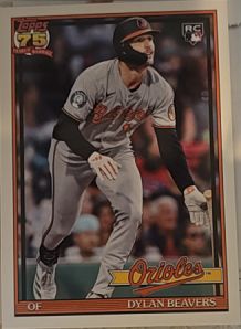 2026 Topps Series 1 #T91-24 Dylan Beavers — front