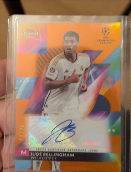 2024 Topps Finest UEFA Champions League #112 Jude Bellingham — front