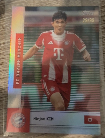 2024 Topps #29 Minjae Kim — front