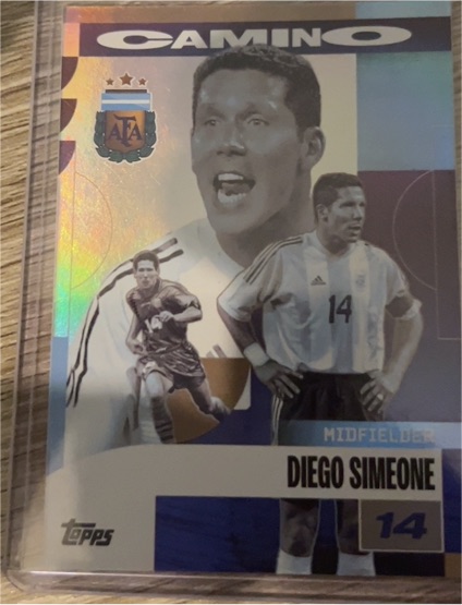 2023 Topps Camino Diego Simeone — front