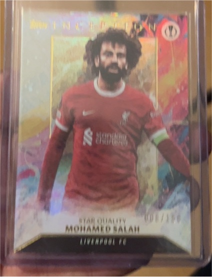 2023-24 Topps Inception #49 Mohamed Salah — front
