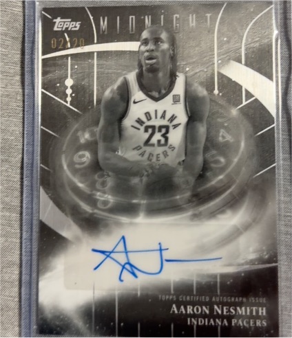 2025-26 Topps Midnight #SM-AN Aaron Nesmith — front