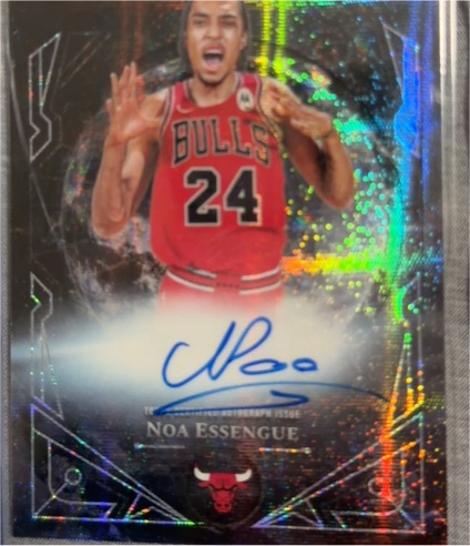 2025 Topps Midnight #24 Noa Essengue — front
