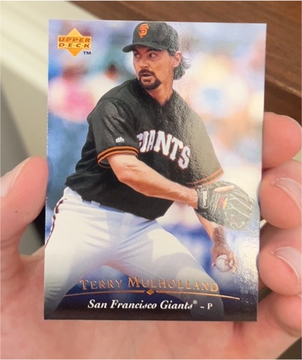 1995 Upper Deck #337 Terry Mulholland — front