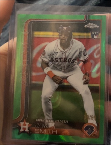 2025 Topps Chrome Update #USC19 Cam Smith — front
