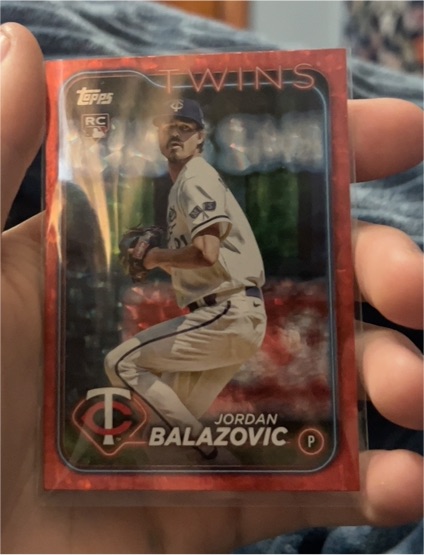 2024 Topps Series 1 #263 Jordan Balazovic — front