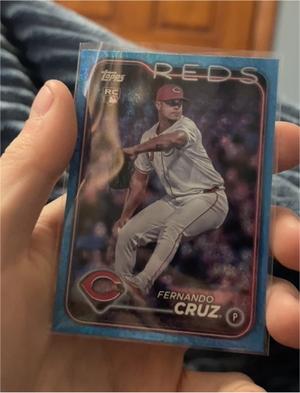 2024 Topps Update #US308 Fernando Cruz — front